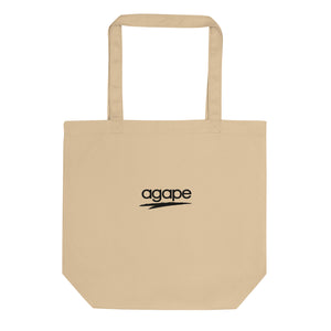 Agape Embroidered Eco Tote Bag