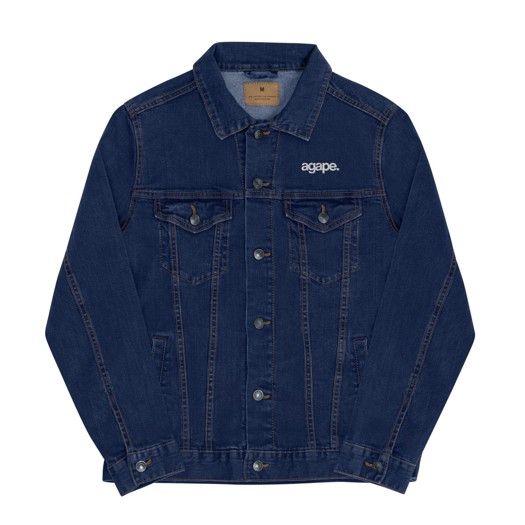 agape. Unisex Denim Jacket