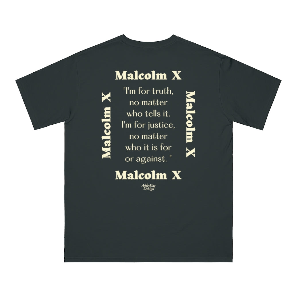 Malcolm X  T-Shirt in Black
