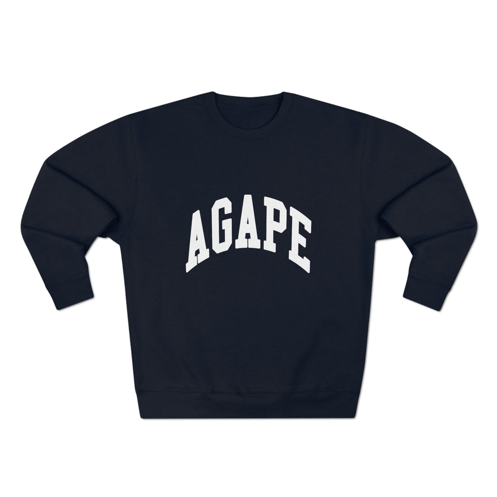 Agape Preppy Sweatshirt (Unisex)