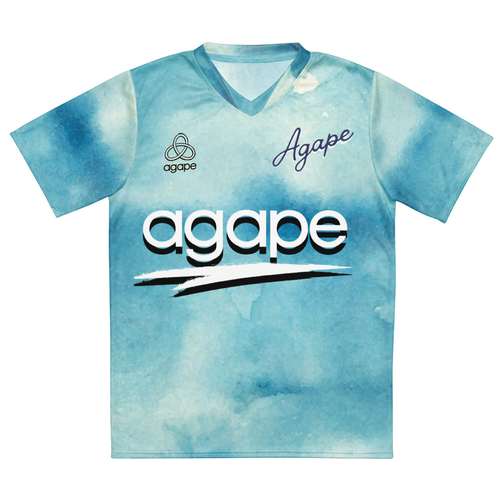 Agape Watercolor Soccer Jersey (Unisex)