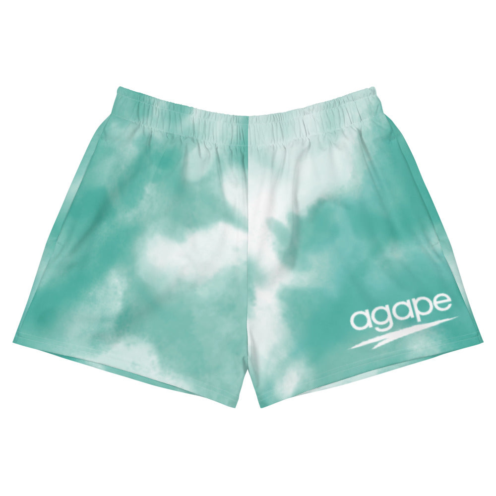 Agape Retro Women's Athletic Short Shorts