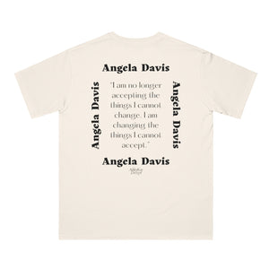 Angela Davis T-Shirt in Vintage Cream