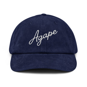 Agape Signature Corduroy Hat